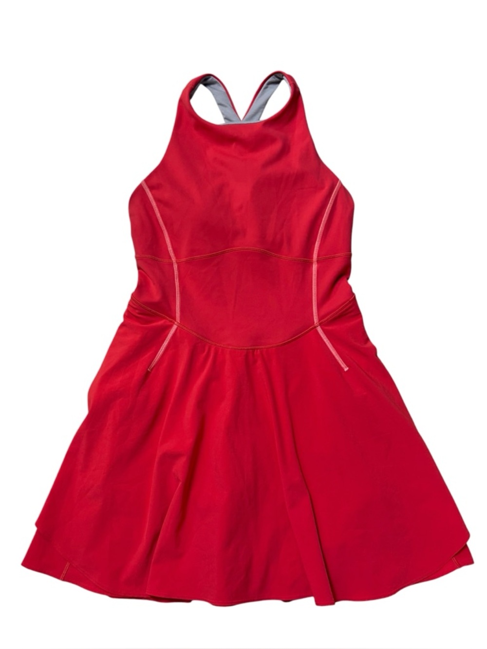 lululemon athletica Red Racerback Fit-&-Flare Dress